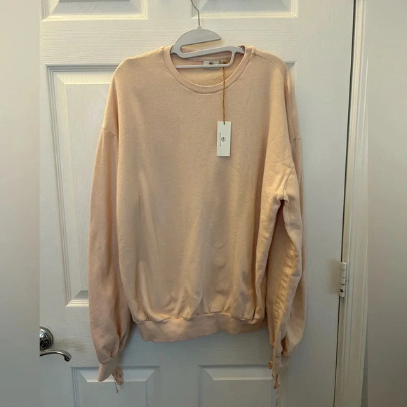 NWT Adriano Goldschmied AG Karis Sweatshirt in Sweet Dawn - Picture 5 of 10